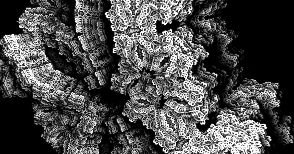 Fractal Torus, a still from the running widget